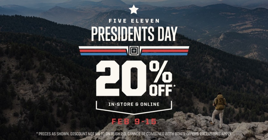 5.11 Tactical Presidents Day Sale - Tulsa