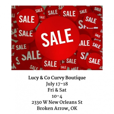 Lucy and Co Curvy Boutique Semi-Annual Warehouse Sale
