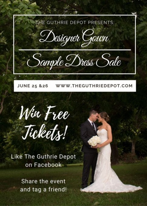 The Guthrie Depot Designer Sample Wedding Dress Sale