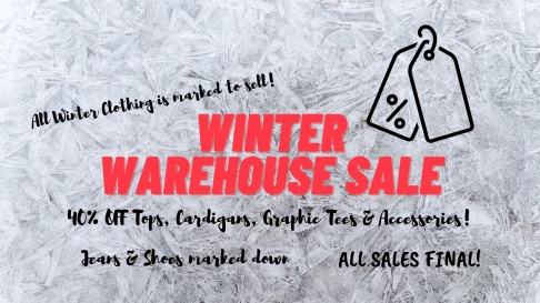 Blaser Bling Boutique Winter Warehouse Sale