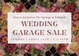 The Springs Event Venue Wedding Garage Sale